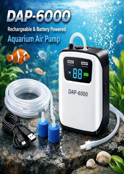 پمپ هوا شارژی و باطری خور DAP-6000