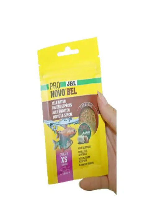 غذای گرانول مخصوص ماهیان تا 10cm جی بی ال 20 میلی لیتر