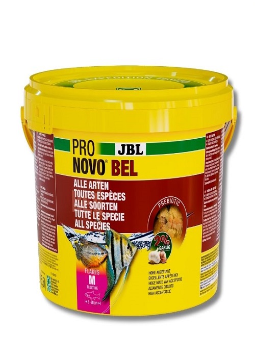 غذای ماهی جی‌بی‌ال مدل بل ورقه‌ای – حجم 250 لیتر